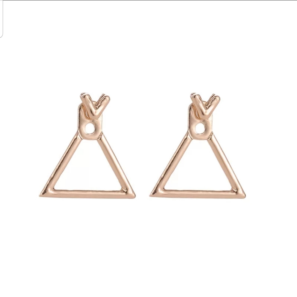 *Gigi* Triangle earrings - Picture 2 of 2